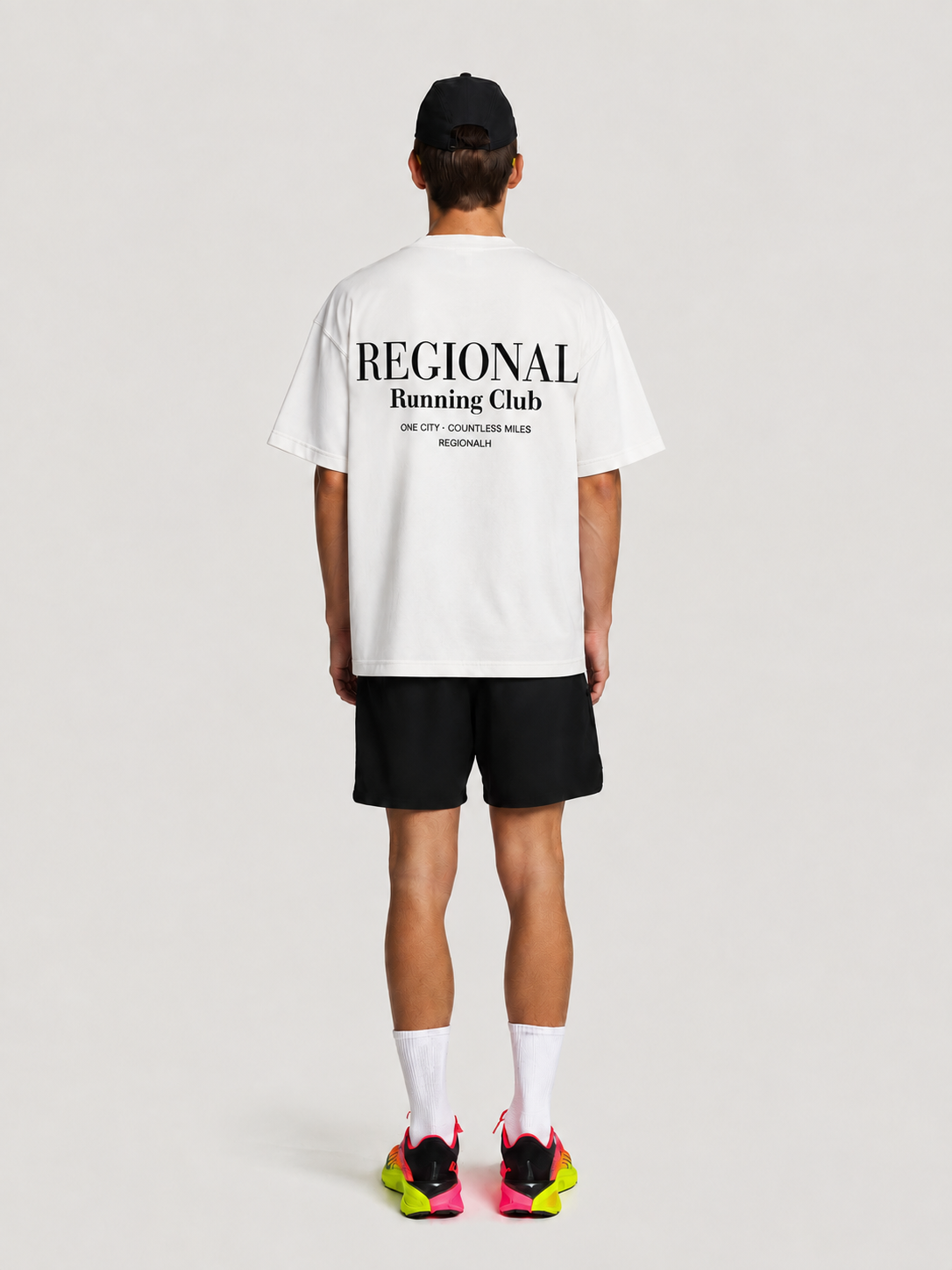 RegionalH Running Club Unisex Oversized Cotton T-Shirt