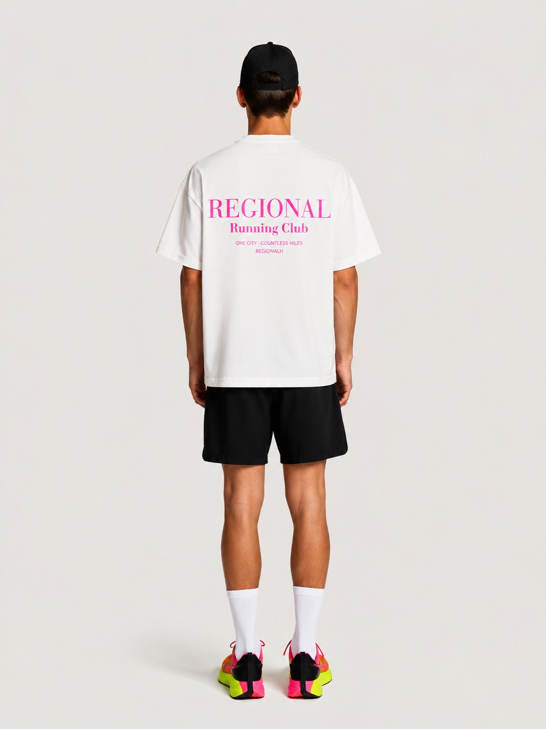 RegionalH Running Club Unisex Oversized Cotton T-Shirt