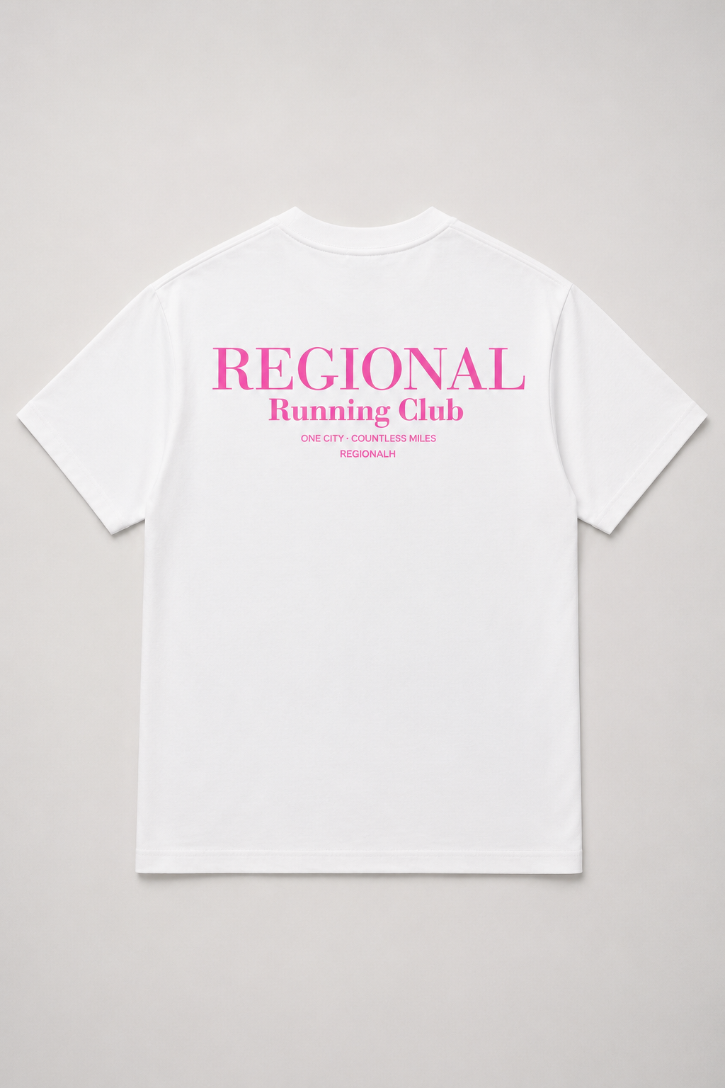 RegionalH Running Club Unisex Oversized Cotton T-Shirt