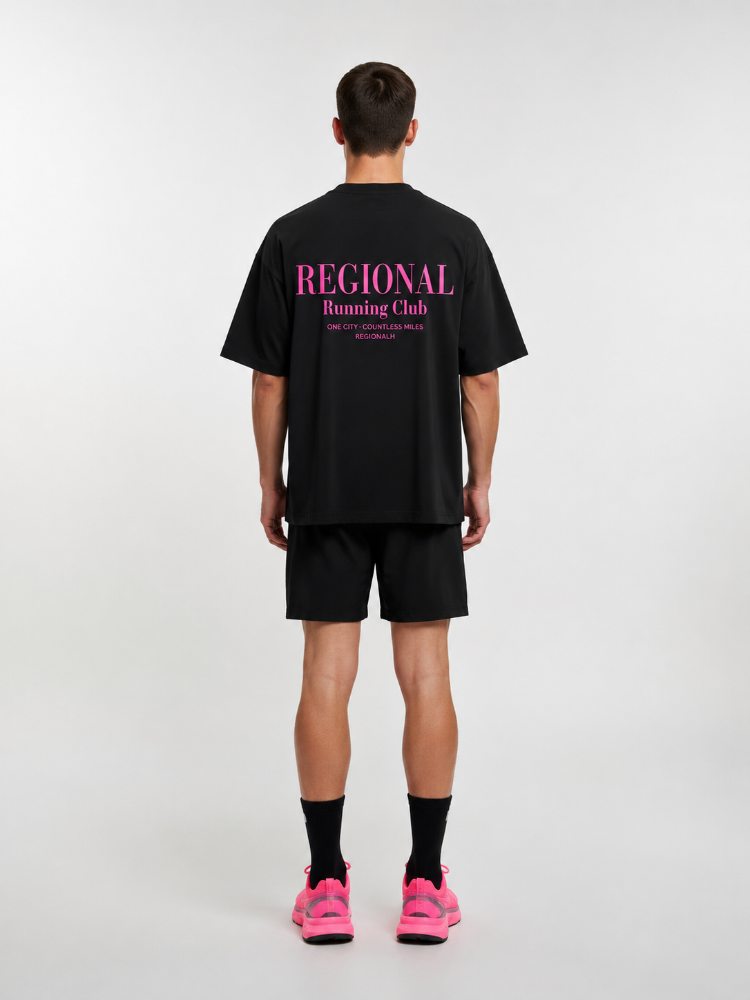 RegionalH Running Club Unisex Oversized Cotton T-Shirt