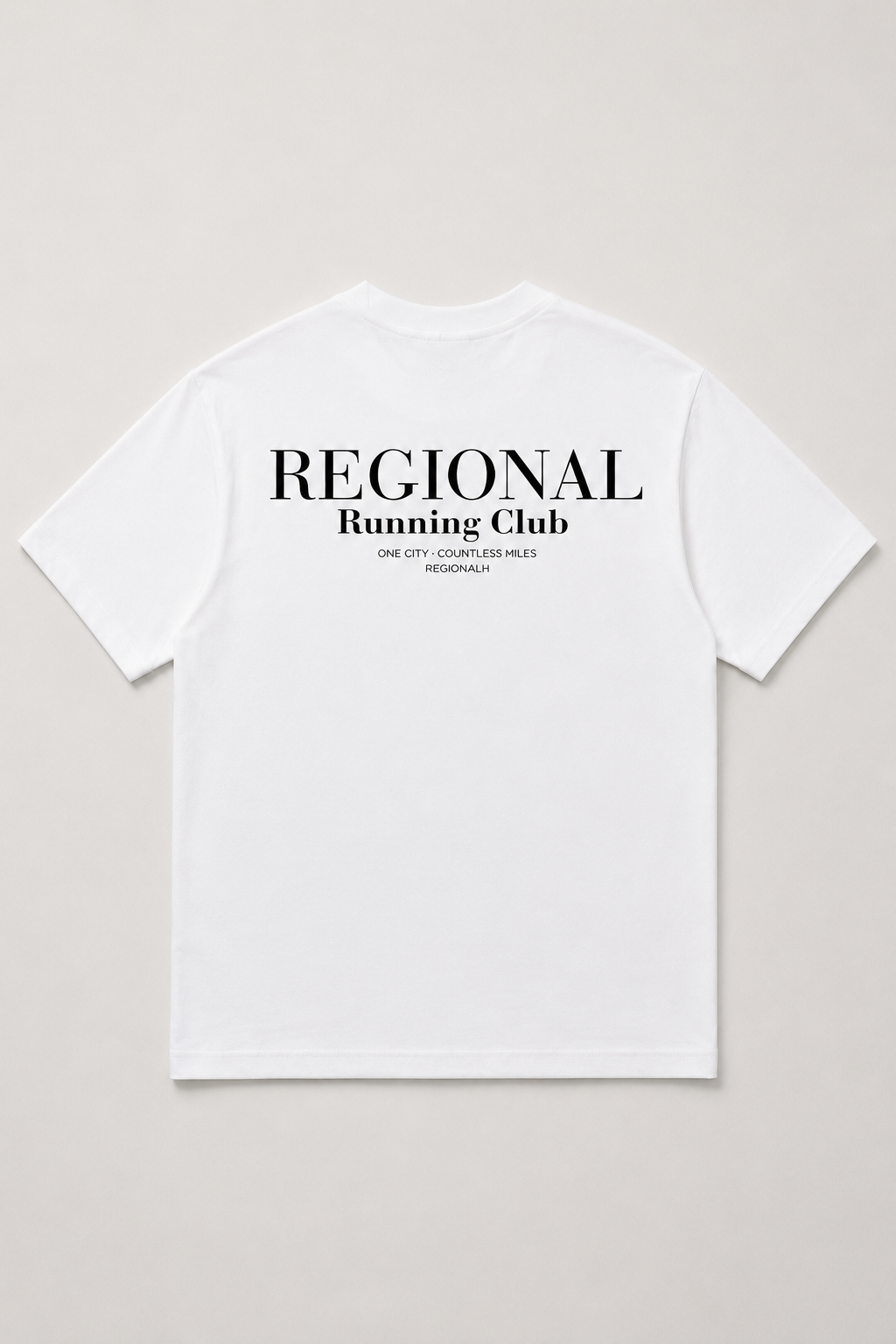 RegionalH Running Club Unisex Oversized Cotton T-Shirt