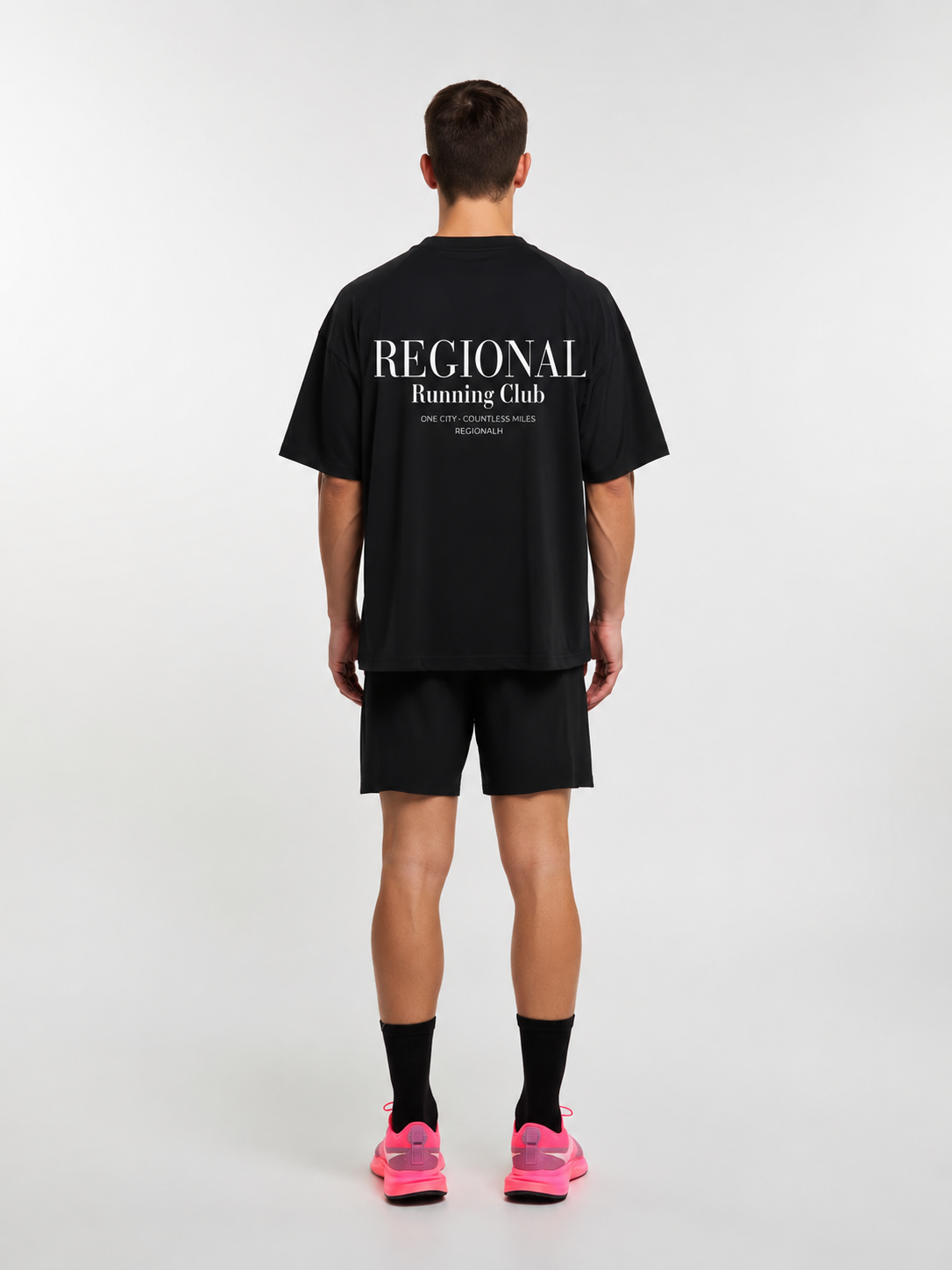 RegionalH Running Club Unisex Oversized Cotton T-Shirt